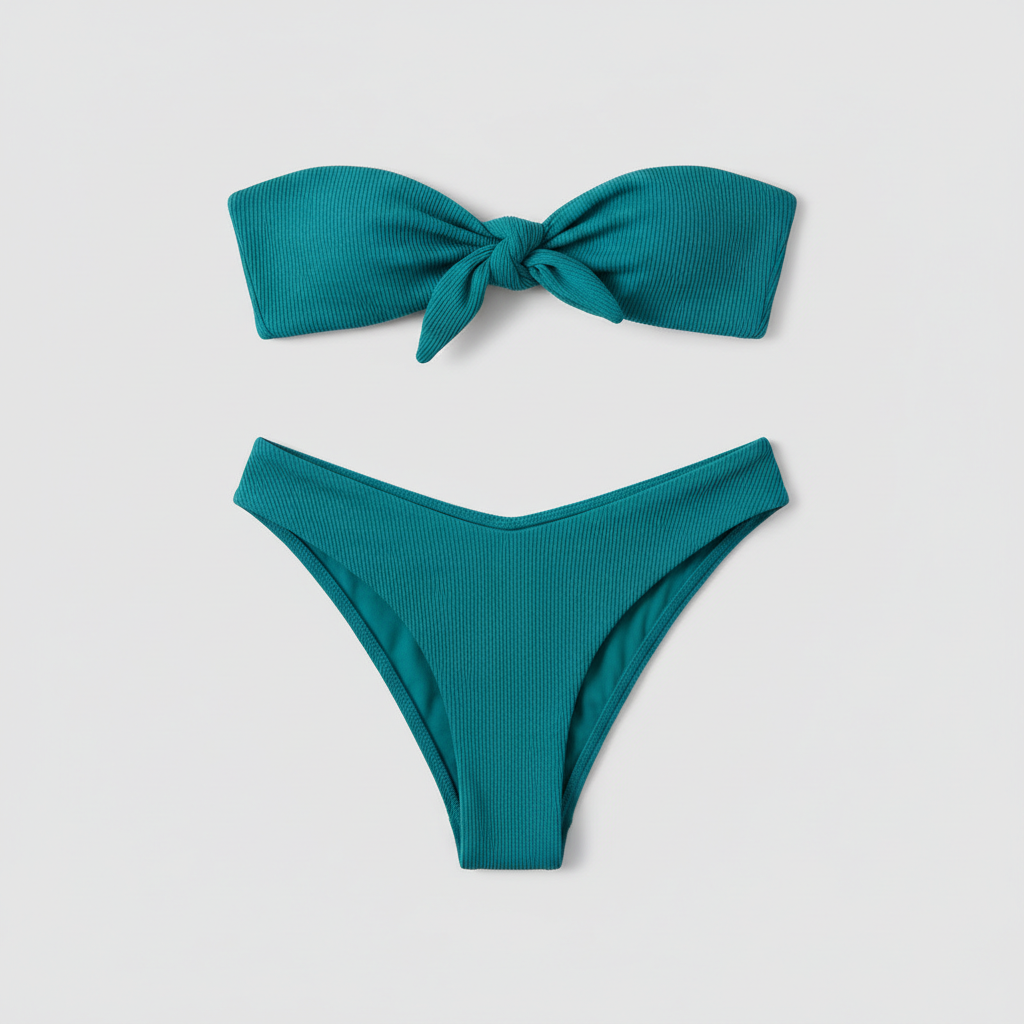 Tropical Luxe Set in Ocean Teal — Hero Shot