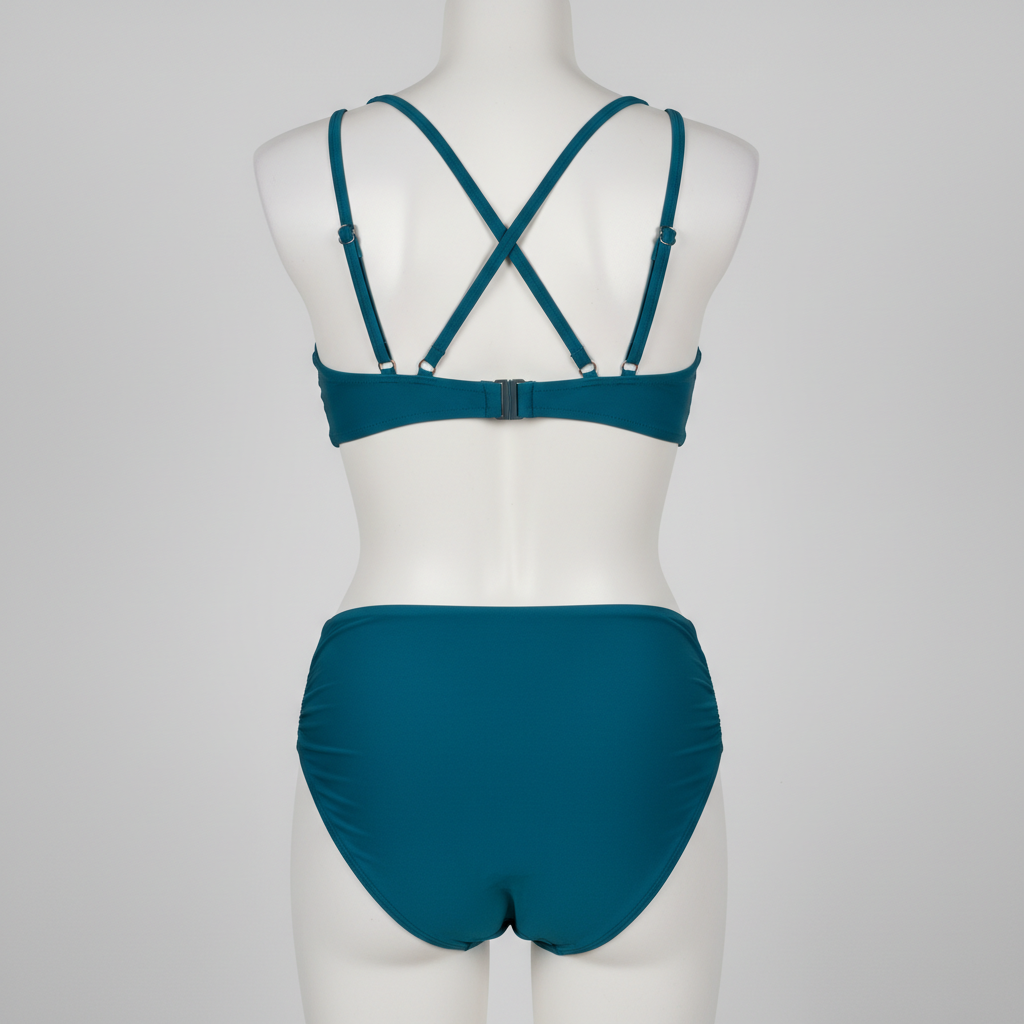 Sunset Escape Bikini - Ocean Teal - Back