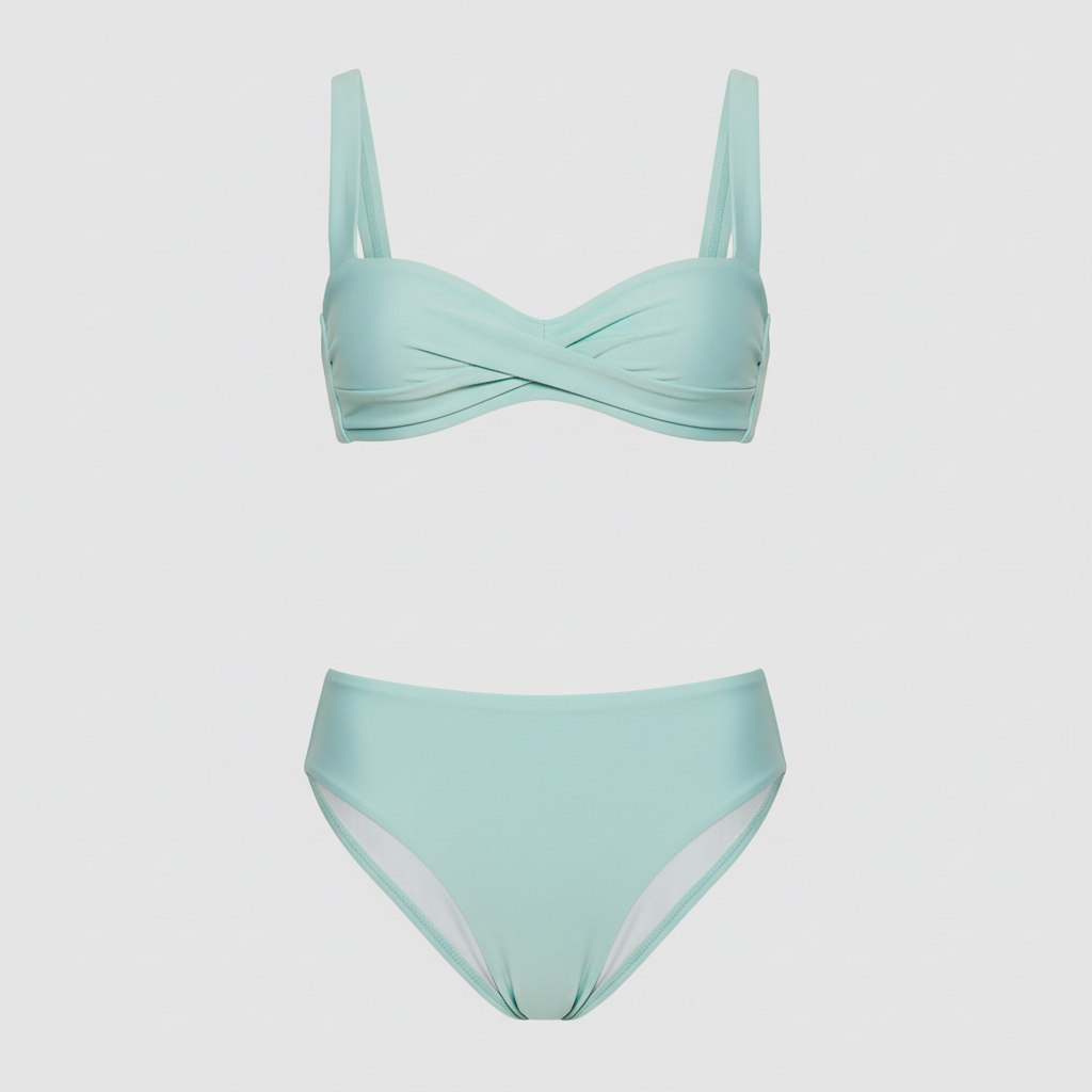 Sandy Escape Bikini – Aqua Mist Front
