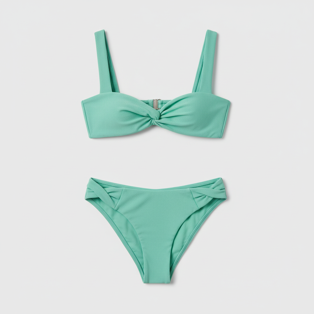 Azure Waves Bikini - Mint Green - Hero