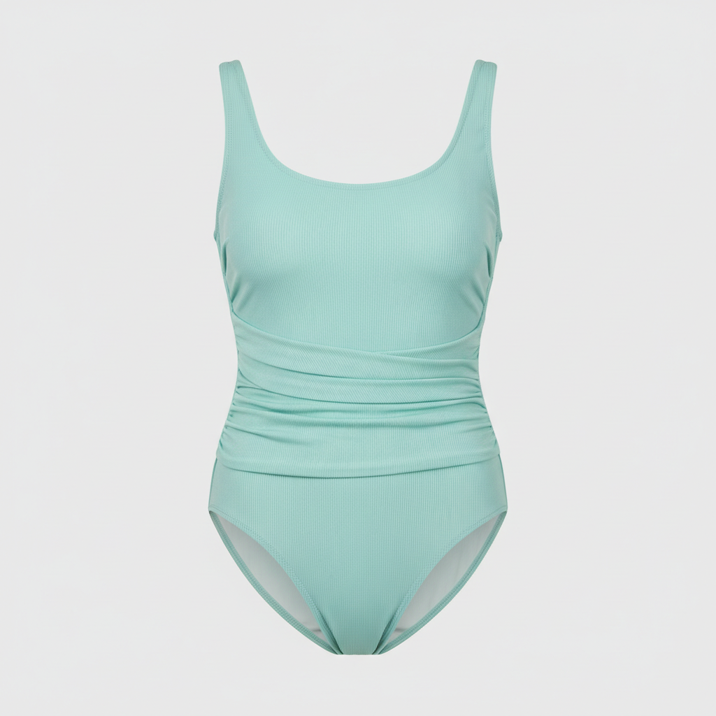 Seaside Chic One-Piece in Aqua Mist – Hero Shot