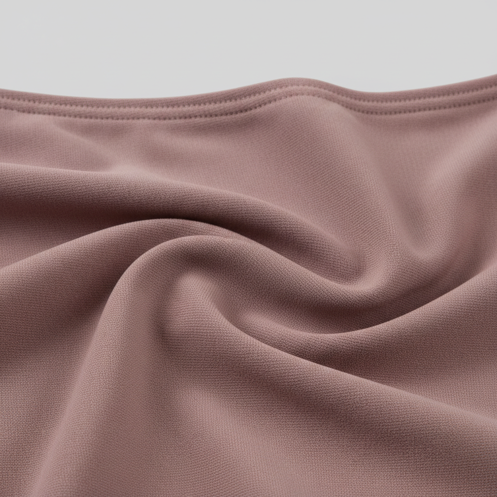 Ocean Grace Swimsuit in Dusty Rose — Fabric Close-up