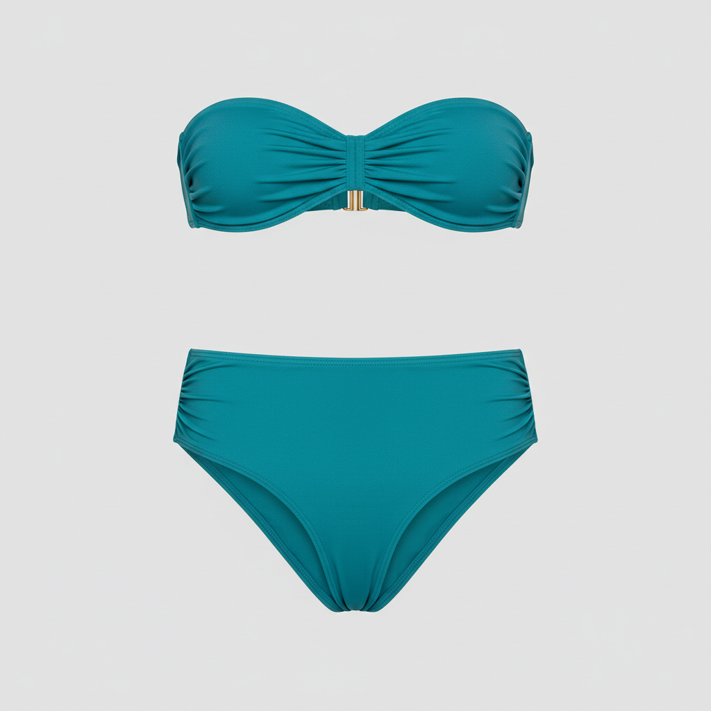 Sunset Escape Bikini - Ocean Teal - Front