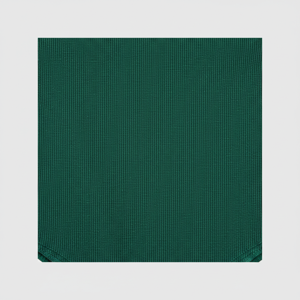 Ocean Grace Swimsuit in Emerald Green — Fabric Close-up
