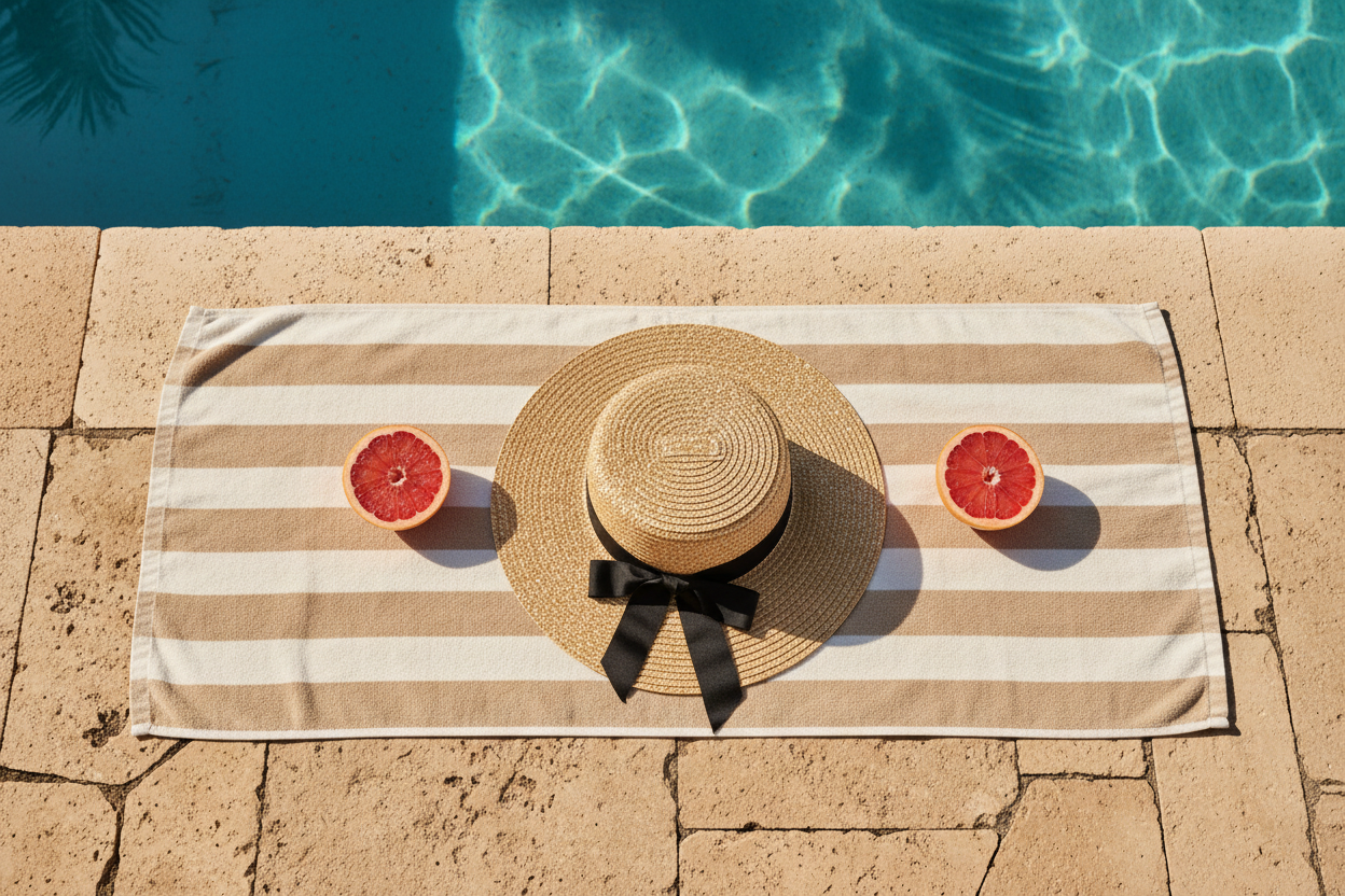 Luxury Summer Flat Lay
