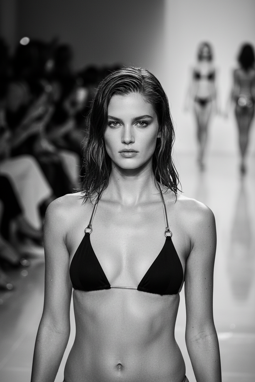 Wet Look Fashion Show